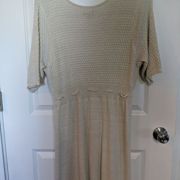 Elle Vanilla Ice NWT lightweight XL‎ Sweater Dress - Picture 7 of 8